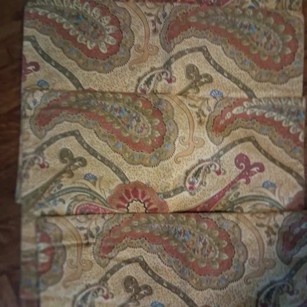 Pottery Barn outlet 4 placemats paisley